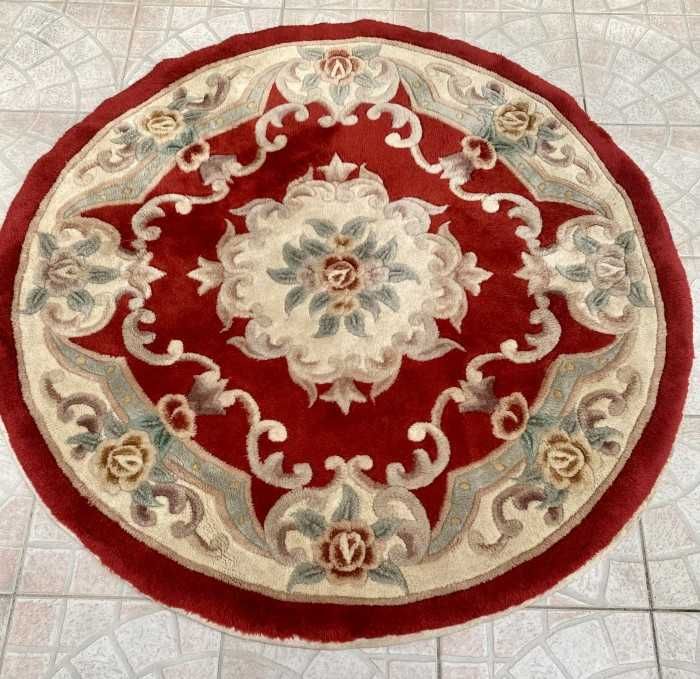 Superb covor-model Abusson-manual-lână-certificat-Olanda