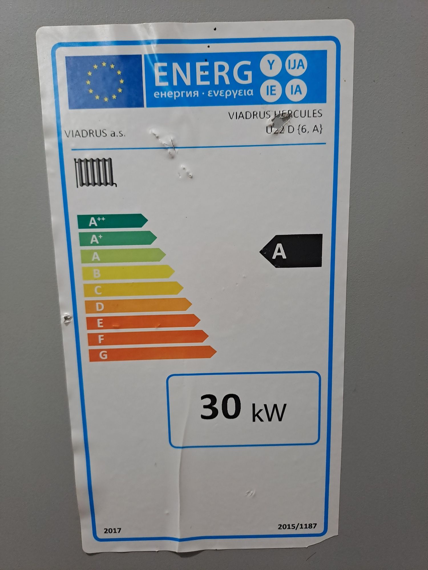 Centrala Viadrus 30 kw