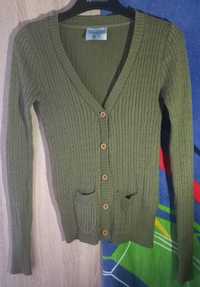 Cardigan vintage pentru femei/dame Bershka din lana marimea 26 (S)