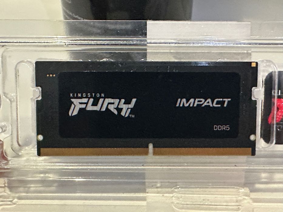 Kingston FURY Impact DDR5 4800MT/s SODIMM — 8GB/16GB для ноутбуков