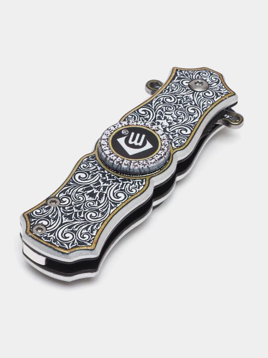 Мини туристический нож, спиннер, складной, охотничий