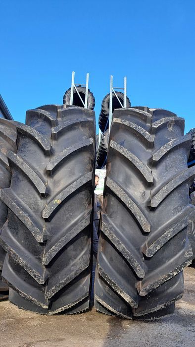 Anvelope noi MICHELIN 650/75R32 MACHXBIB cauciucuri combina John Deere