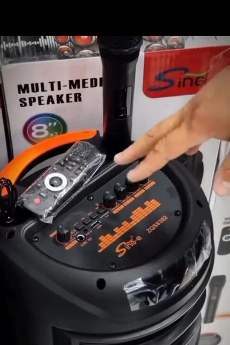 Simsiz kolonkasi, portativ, Sing e karaoke

 RGB Yoritgichlar: Kolonka