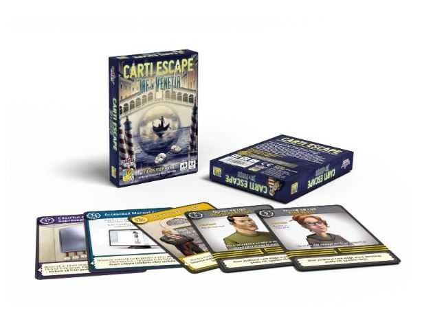 Carti de joc Escape Room - In spatele cortinei, Evadare din Alcatraz
