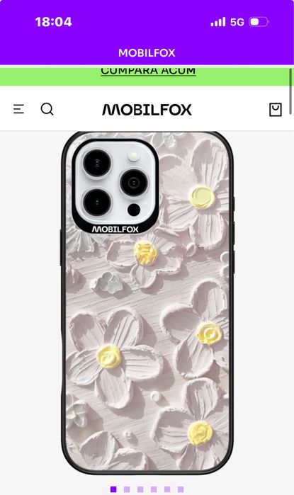 Iphone 16 Pro Max, Husa Mobil Fox