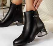 Botine dama negre