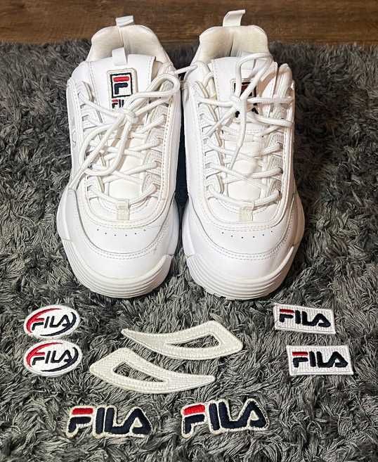 Pantofi sport Fila cu toate accesoriile cu scai (marime 38)