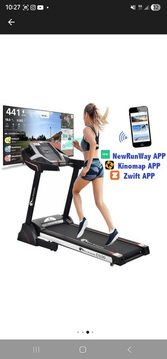 Vând Banda de alergat electrica FitTronic® Delta 100 nouă