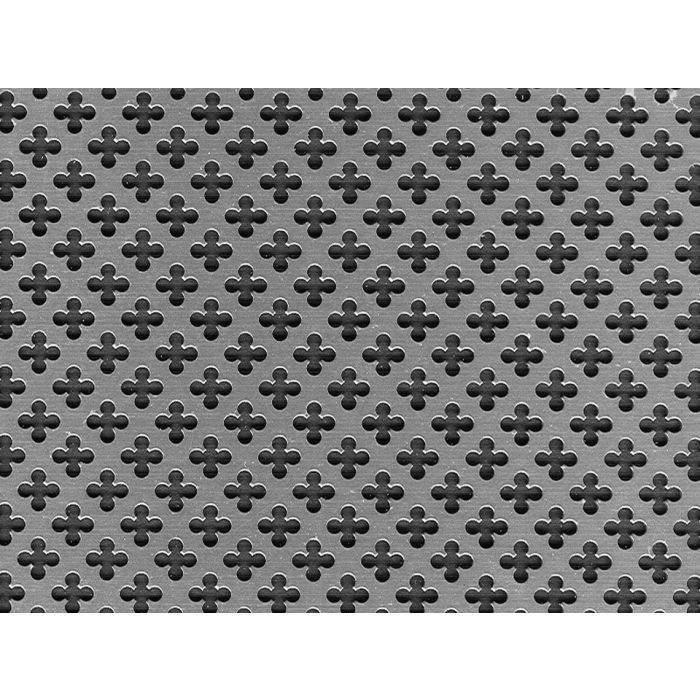 Tabla perforata inox aluminiu si otel