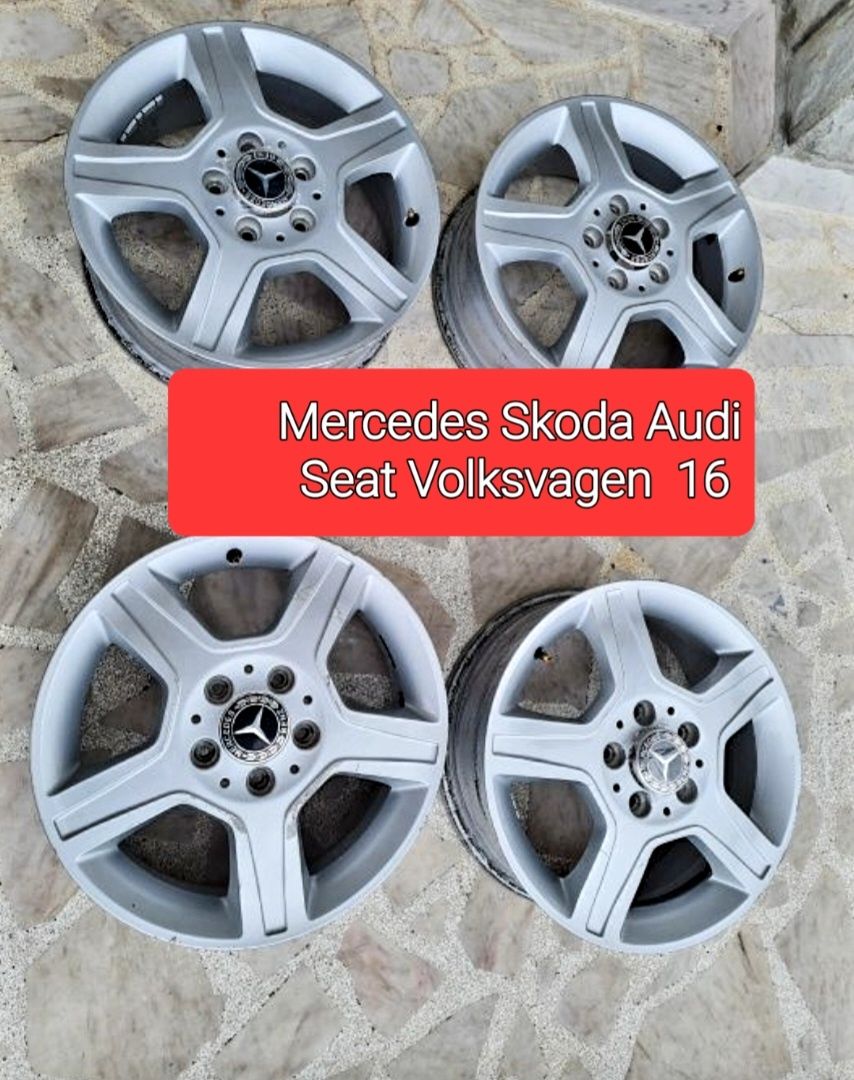 Джанти Ww Audi Seat Mercedes A Klass 16 ЦолаЗамъка Ямбол