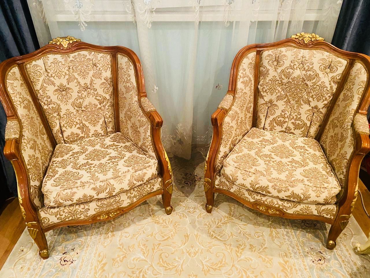 Мягкая мебель-Диван , 2 кресла
