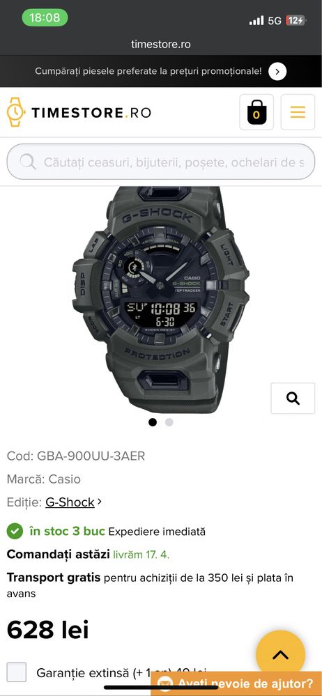 Casio G-Shock GBA-900UU-3AER