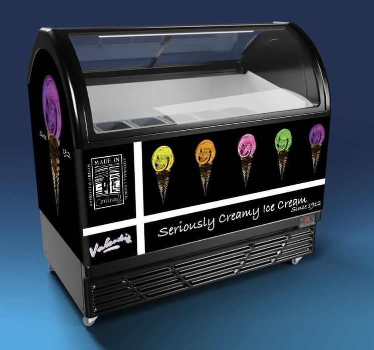 Vitrina frigorifica gelato / Inghetata / 3 AROME / NOU