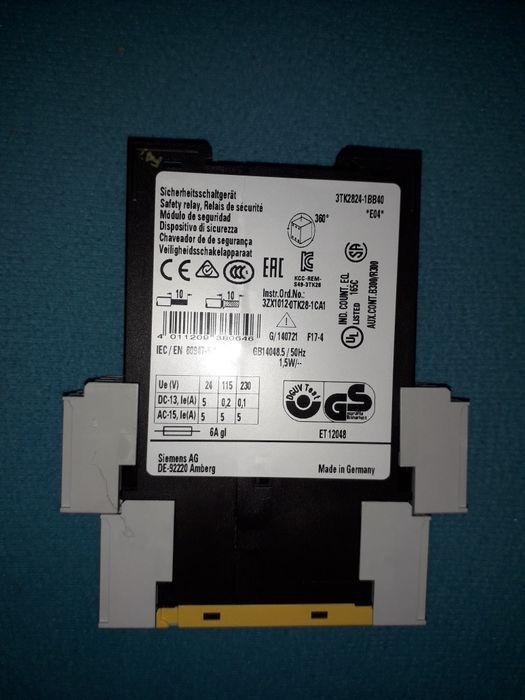Relee Inteligente Siemens Ultima Generatie  Sirius 3TK28 24vdc