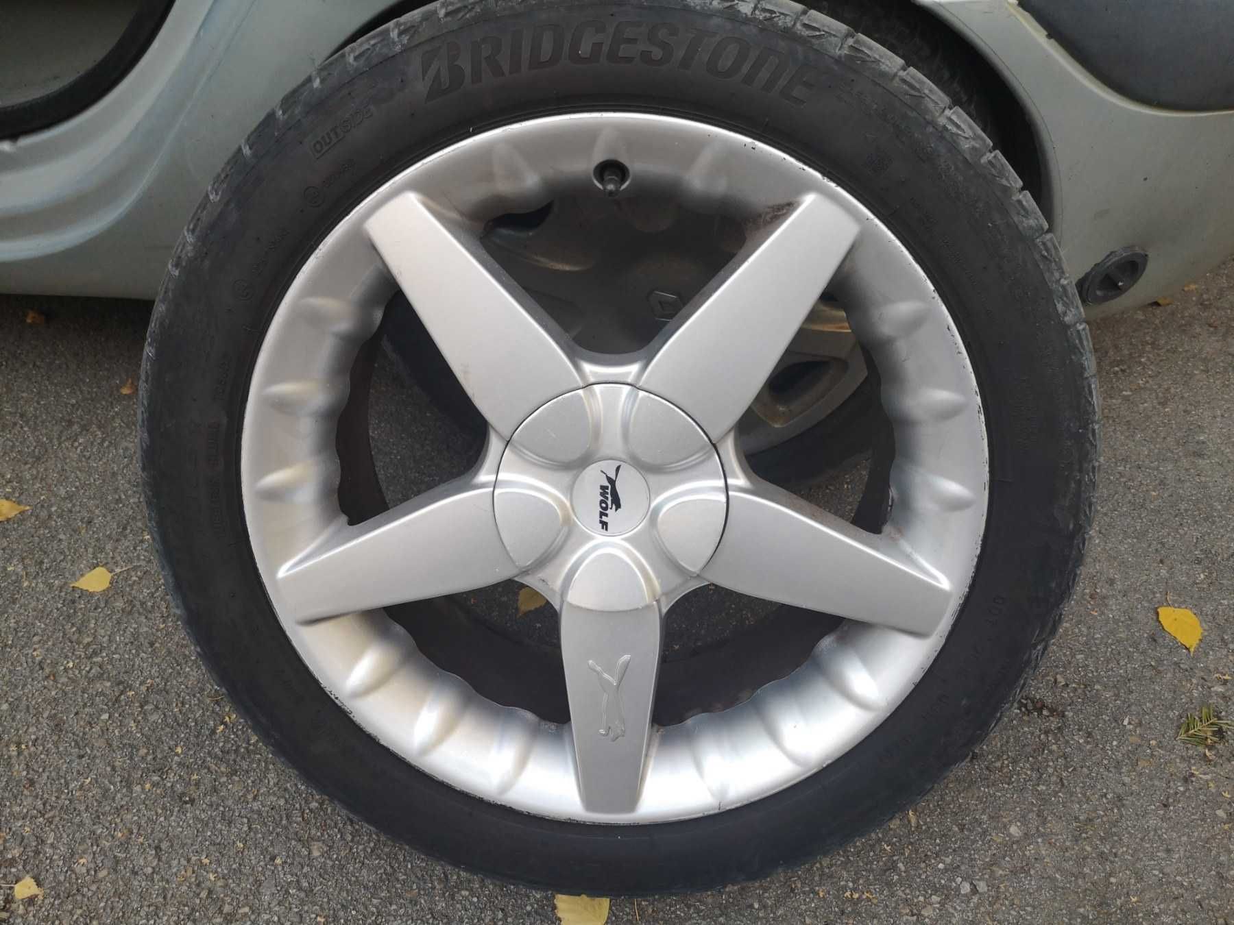 4 Гуми с джанти 225/45R17 5x108