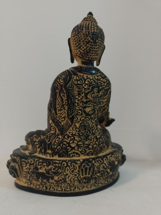 Sculptura decor camera din bronz masiv