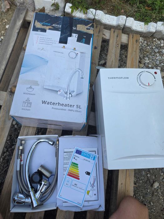 Boiler Electric Thermoflow, Nepresurizat, 5l, 2kW, Clasa energetica A