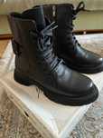 Турция, кожаные зимние сапоги, 40 размер. (Winter female boots)
