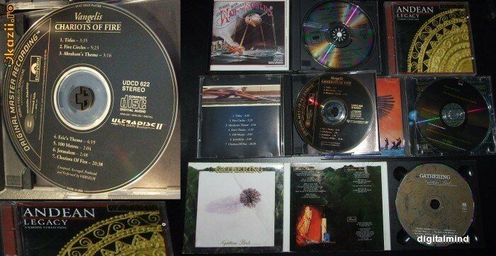 cd, dvd, casete audio, colectie personala, originale