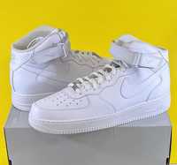 Nike Air Force 1 Mid Triple White Adidasi - PROMOTIE
