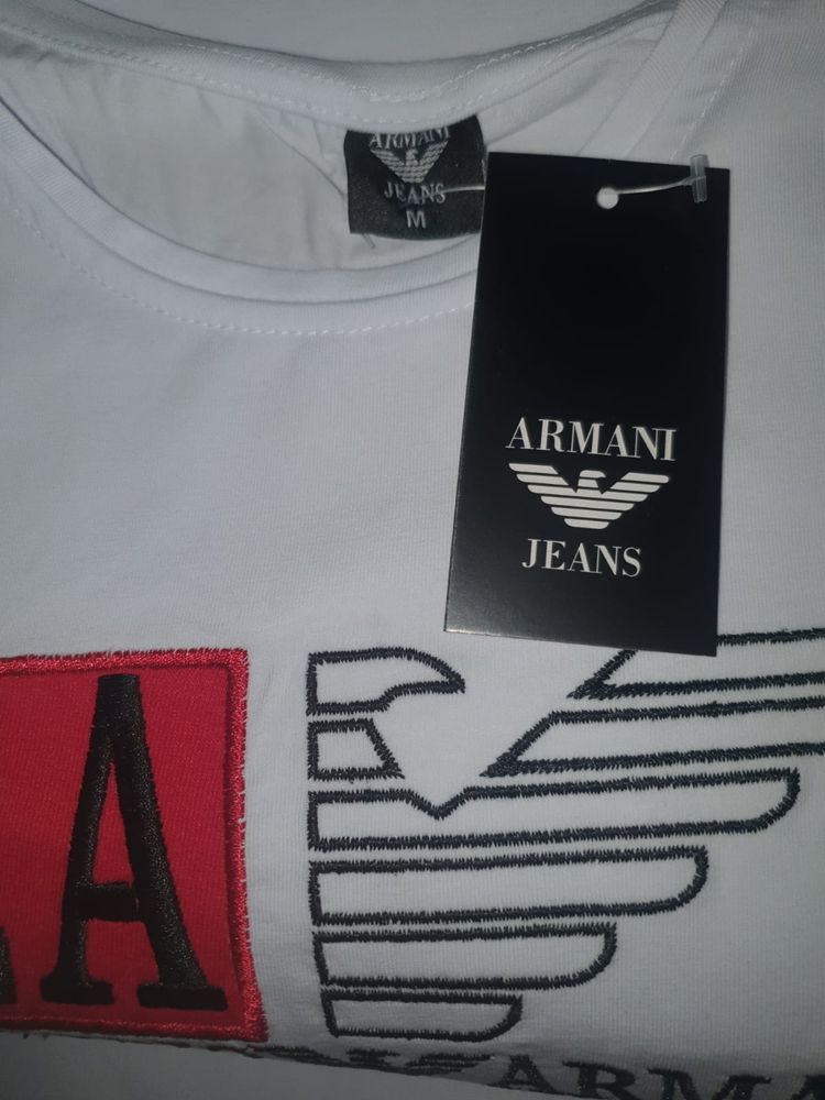 tricou Armani alb