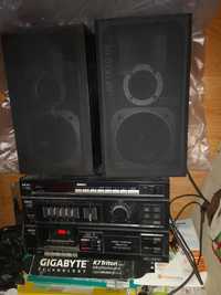 Stereo Akai ac-a100 със тонколони Jamo D115