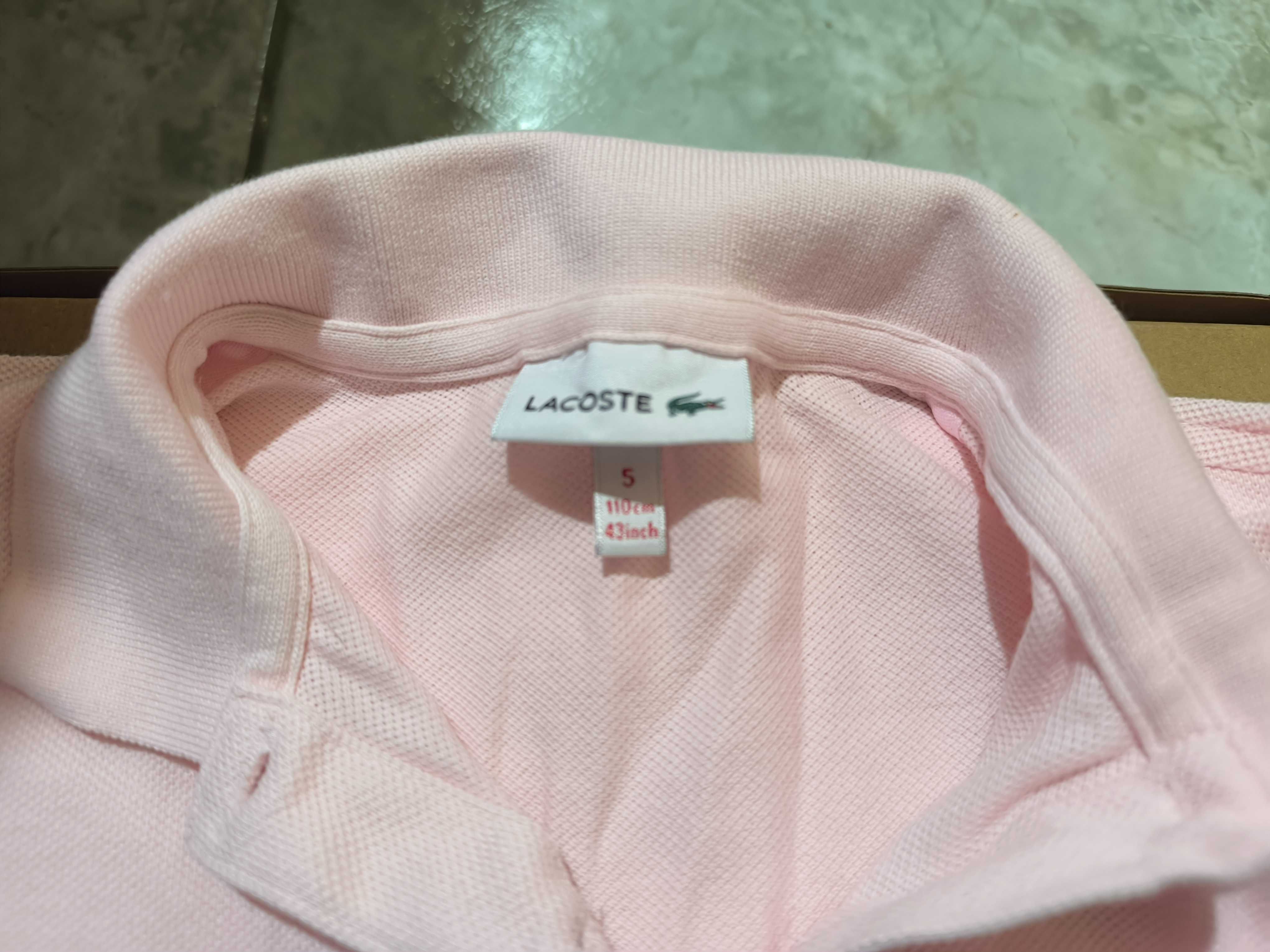 Tricou lung Lacoste - Fetita