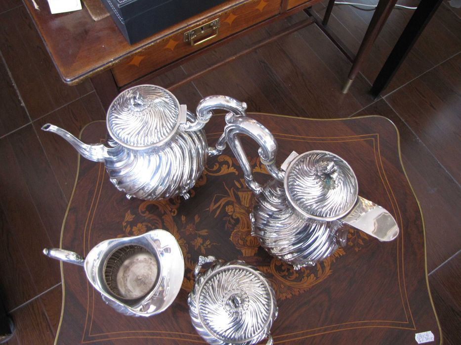 Set ceai cafea argint masiv