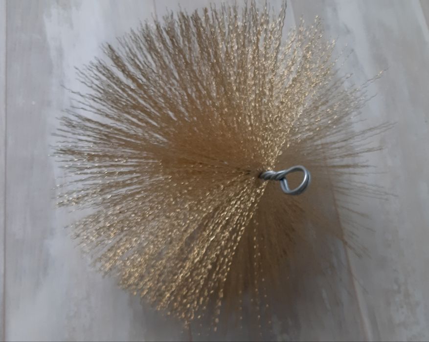 Perie metalica pentru curatat cosul 25cm diametru