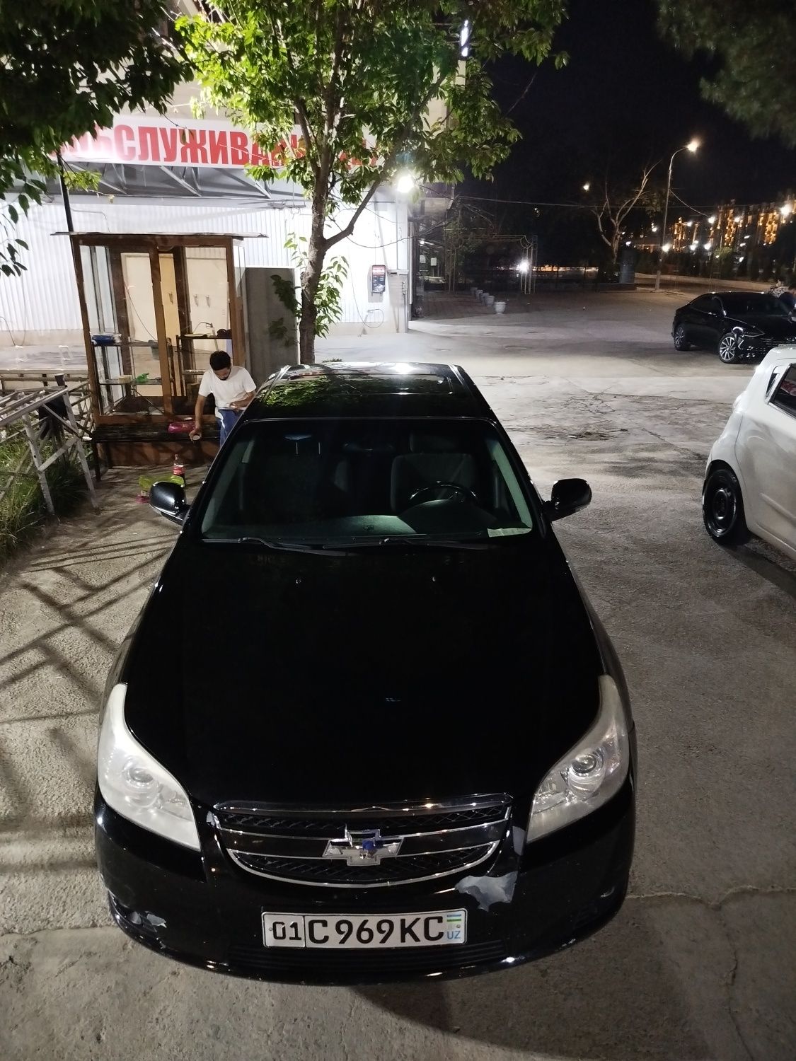 Chevrolet epica 2007 yil qora avtomat full