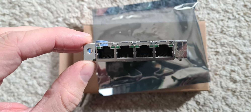 HP LOM 331LFR Broadcom BCM5719 1Gbps Quad Port RJ45 - 629135-B22