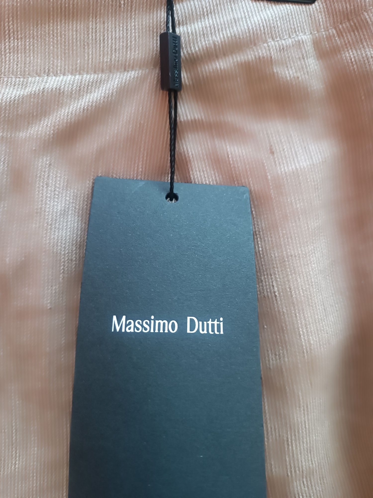 Панталон от лен Massimo Dutti
