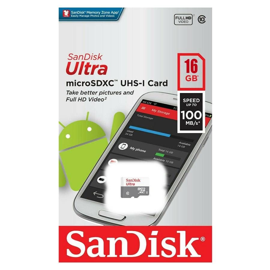 Карты памяти Карта SanDisk Ultra® оригинал