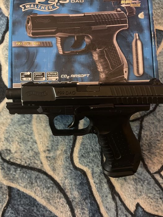 Pistol Airsoft Walther P99 DAO CO2