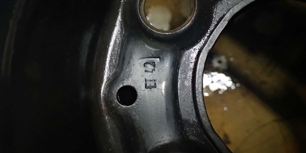 2 бр. железни джанти оригинални за Mercedes 5 1/2 J x 15H2 ET42
