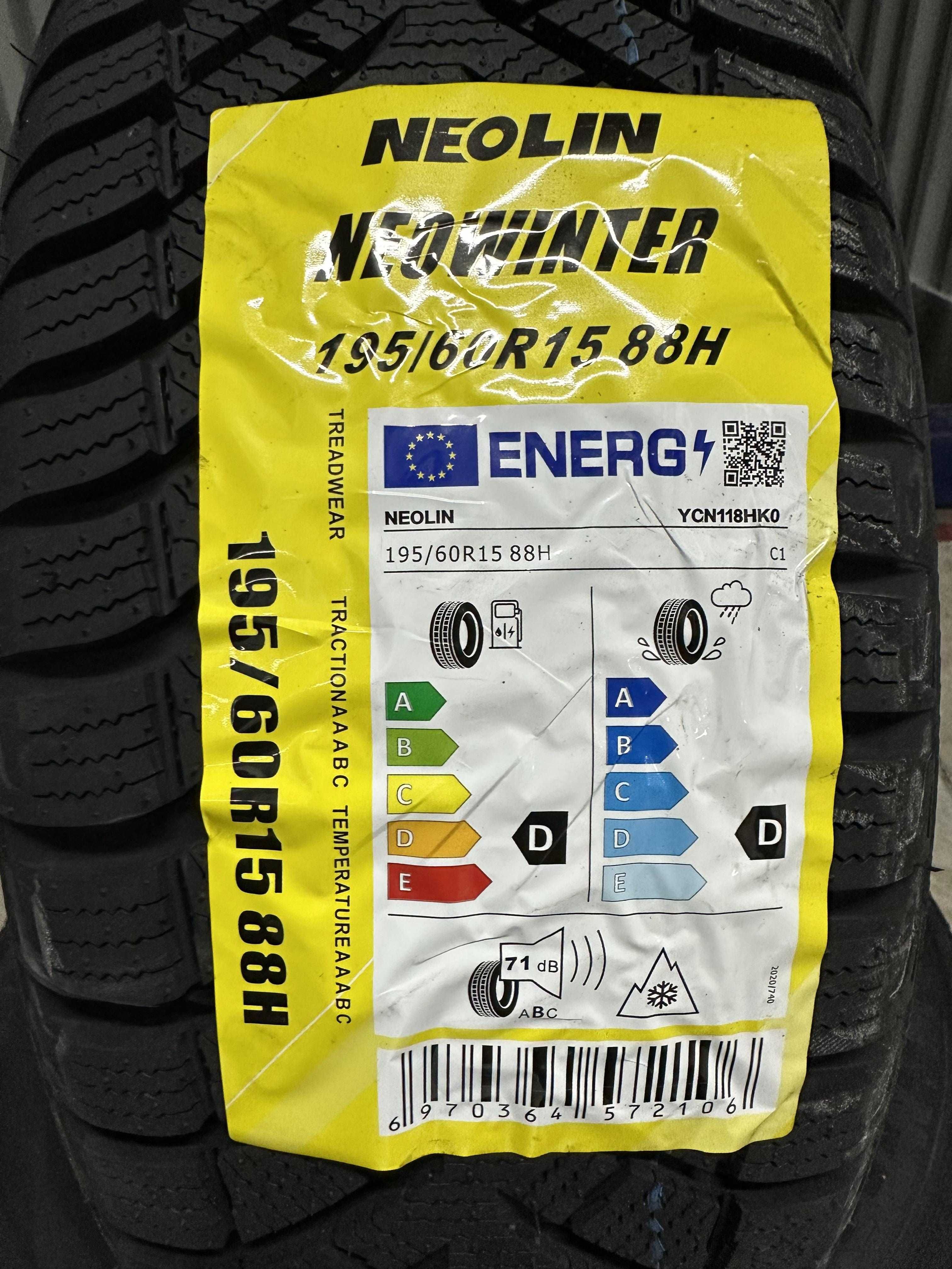Нови зимни гуми NEOLIN NeoWinter 195/60R15 88H НОВ DOT