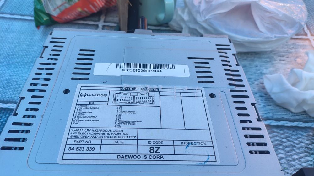 Vând casetofon marca Daewoo,in stare de funcționare.