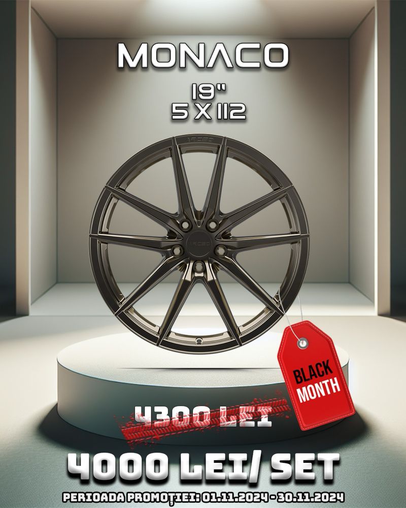 Jante noi R19 Arceo Monaco 5x112 BMW MERCEDES AUDI VW SEAT