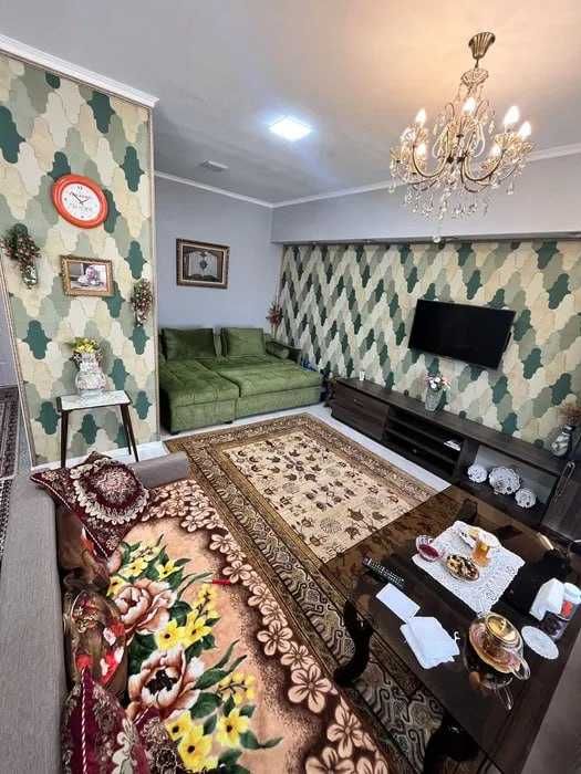 ЖК Silk Road 1 комнатная Евроремонт с мебелью и техникой Буз Базар