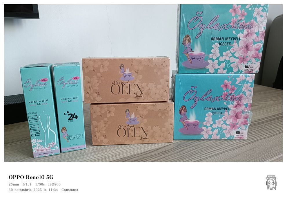 Ceai , cafea , gel pt slăbire Ozlex Tea