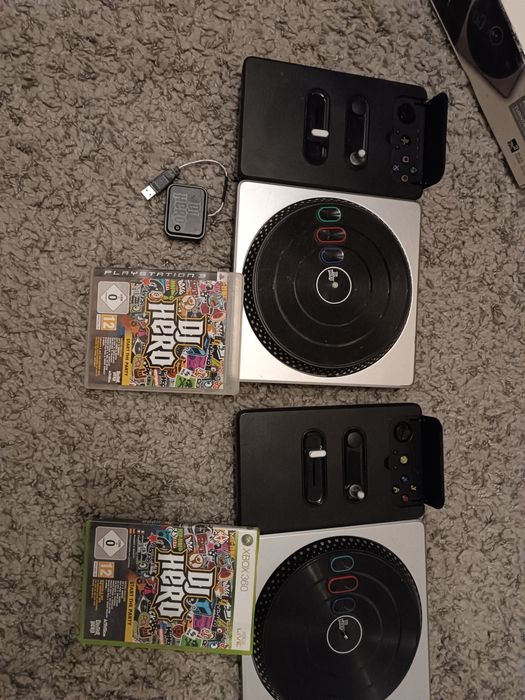 DJ Hero platan compatibil cu PlayStation 3 PS3 PS 3 și Xbox 360