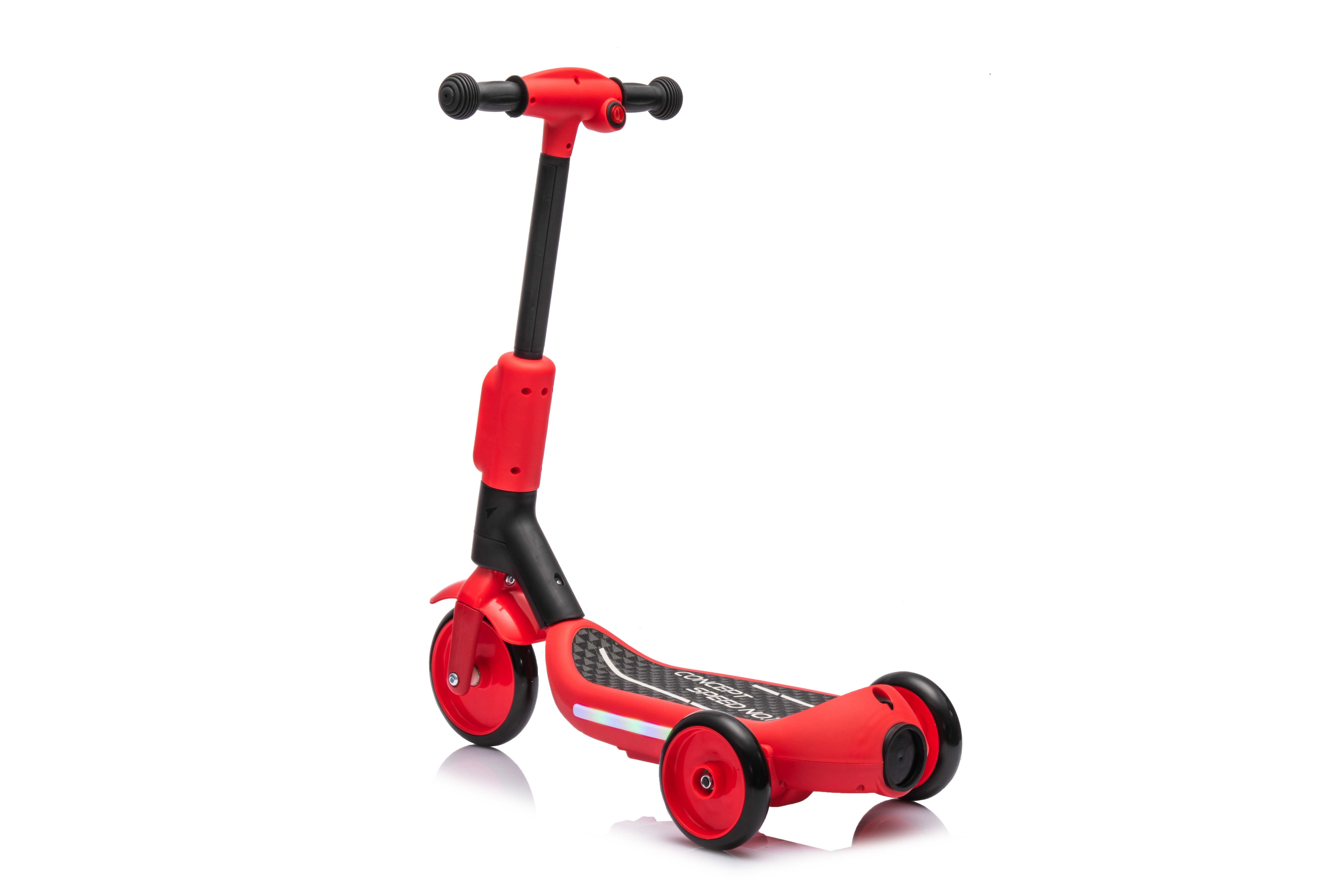 Trotineta electrica pt. copii, Kinderauto Aquamist, 30W, 6V 4.5Ah RED