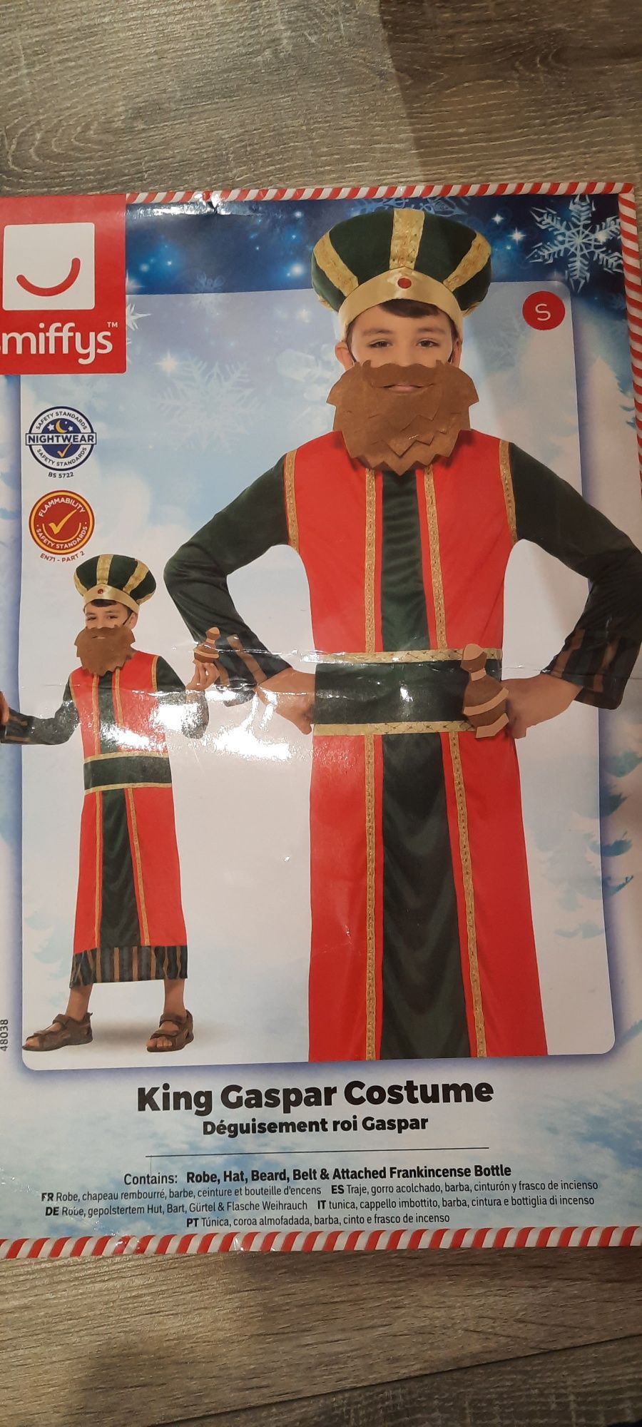 Costum  King Gaspar  Costume