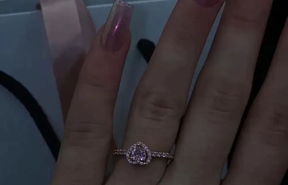 Inel pandora rose, mărimea 52