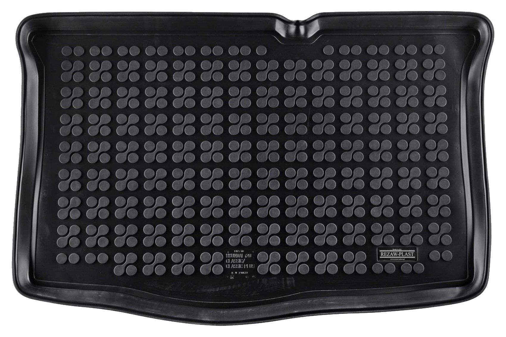 Covoras Tavita portbagaj Negru compatibil cu HYUNDAI i20 II (2014-)