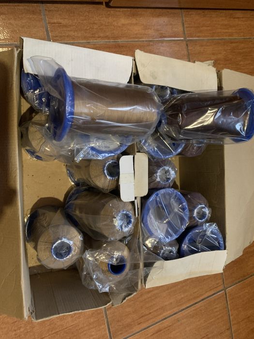 8 bobine de ață cusut piele