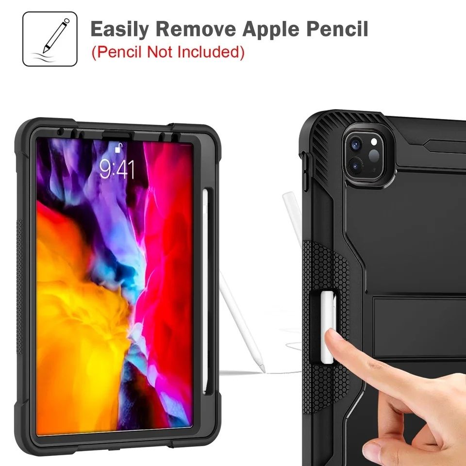 Apple iPad Pro / Air 11" 13" / 2024/2025 / Трислоен удароустойчив кейс