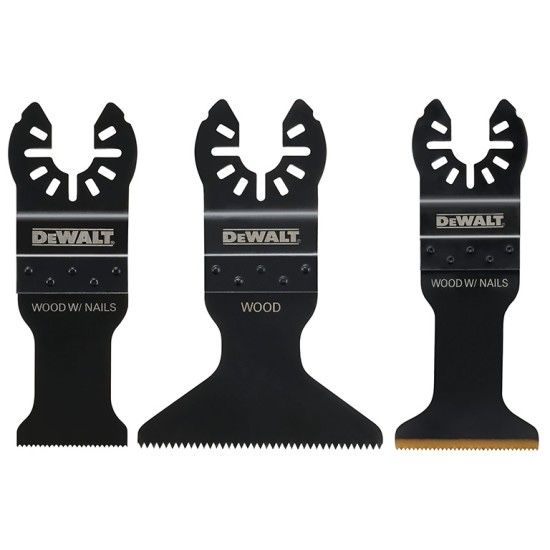 Комплект ножове DeWALT DT20760 3 броя  за мултитул / осцилатор