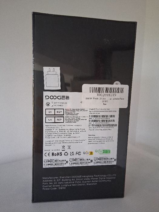 Sigilat Telefon mobil android rugged Doogee Blade 10 Pro 16gb/ 256gb