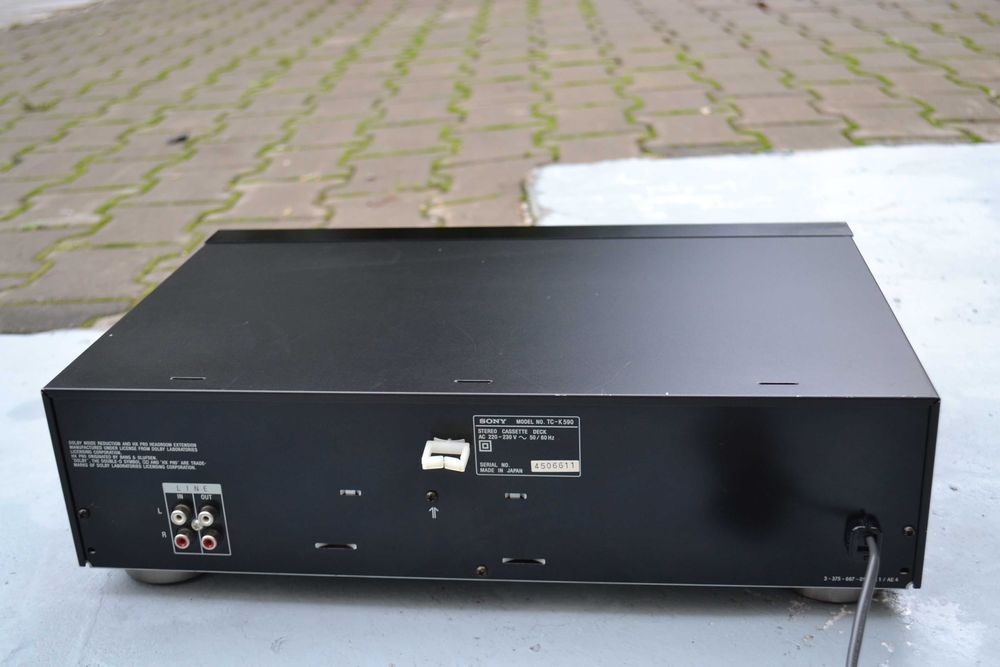 Deck Sony TC K 590